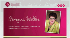 Desktop Screenshot of georginawalker.com